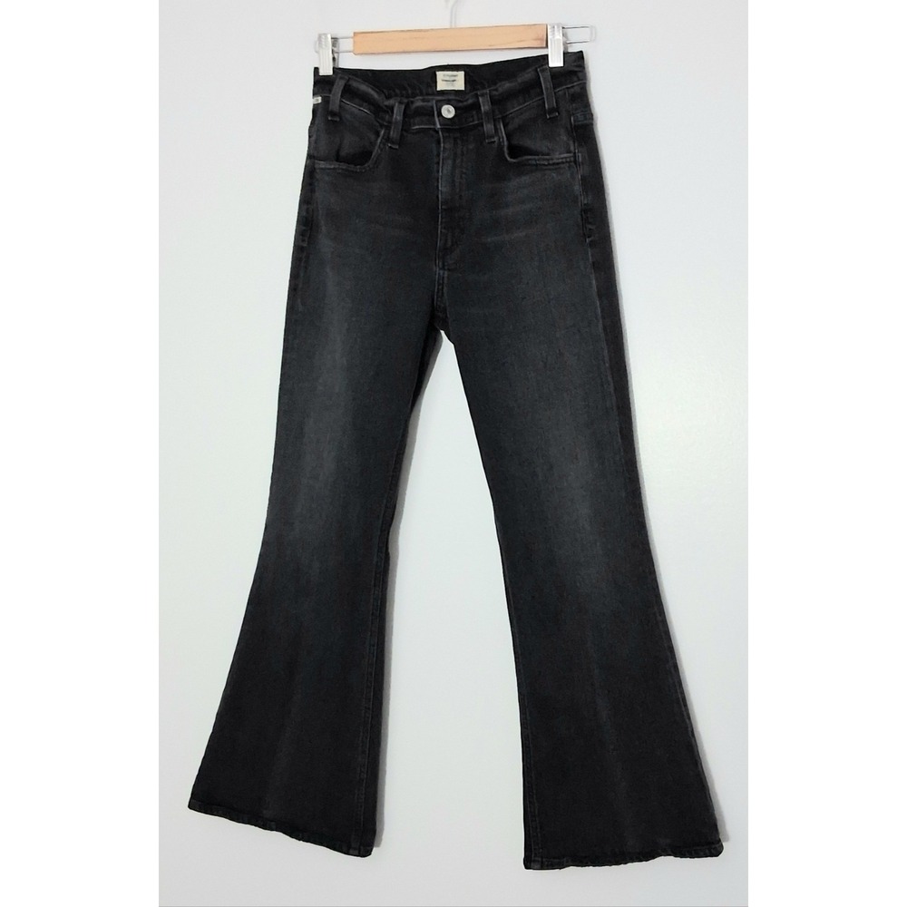 Citizens Of Humanity Jeans Women's Size 27 Flare Premium Vintage Black Y2K Boho